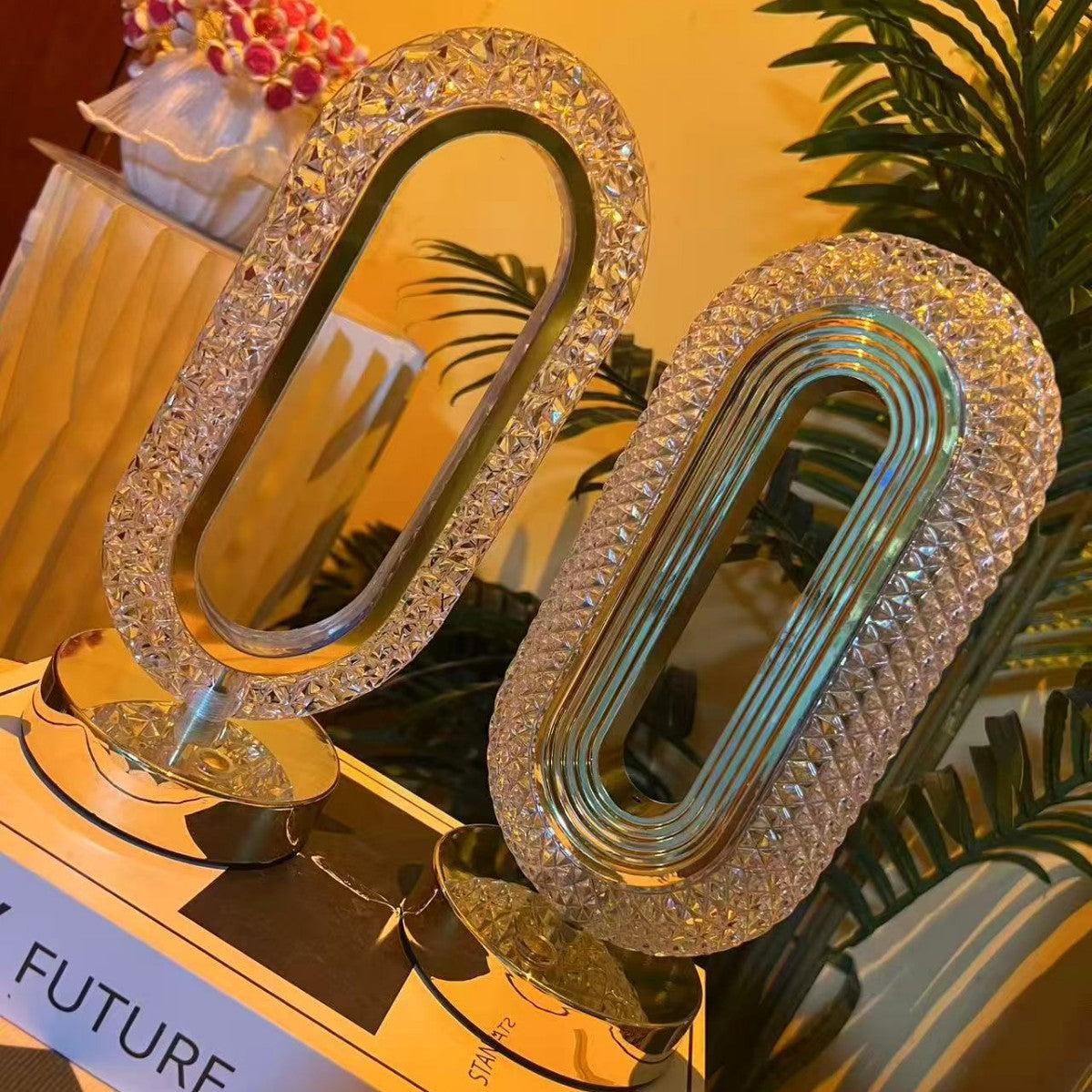 Runway night light bedroom bedside table lamp decoration creative living room decoration small night light