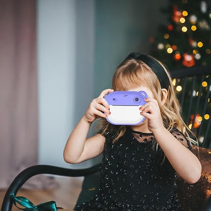 Blue Instant Print Camera for Kids