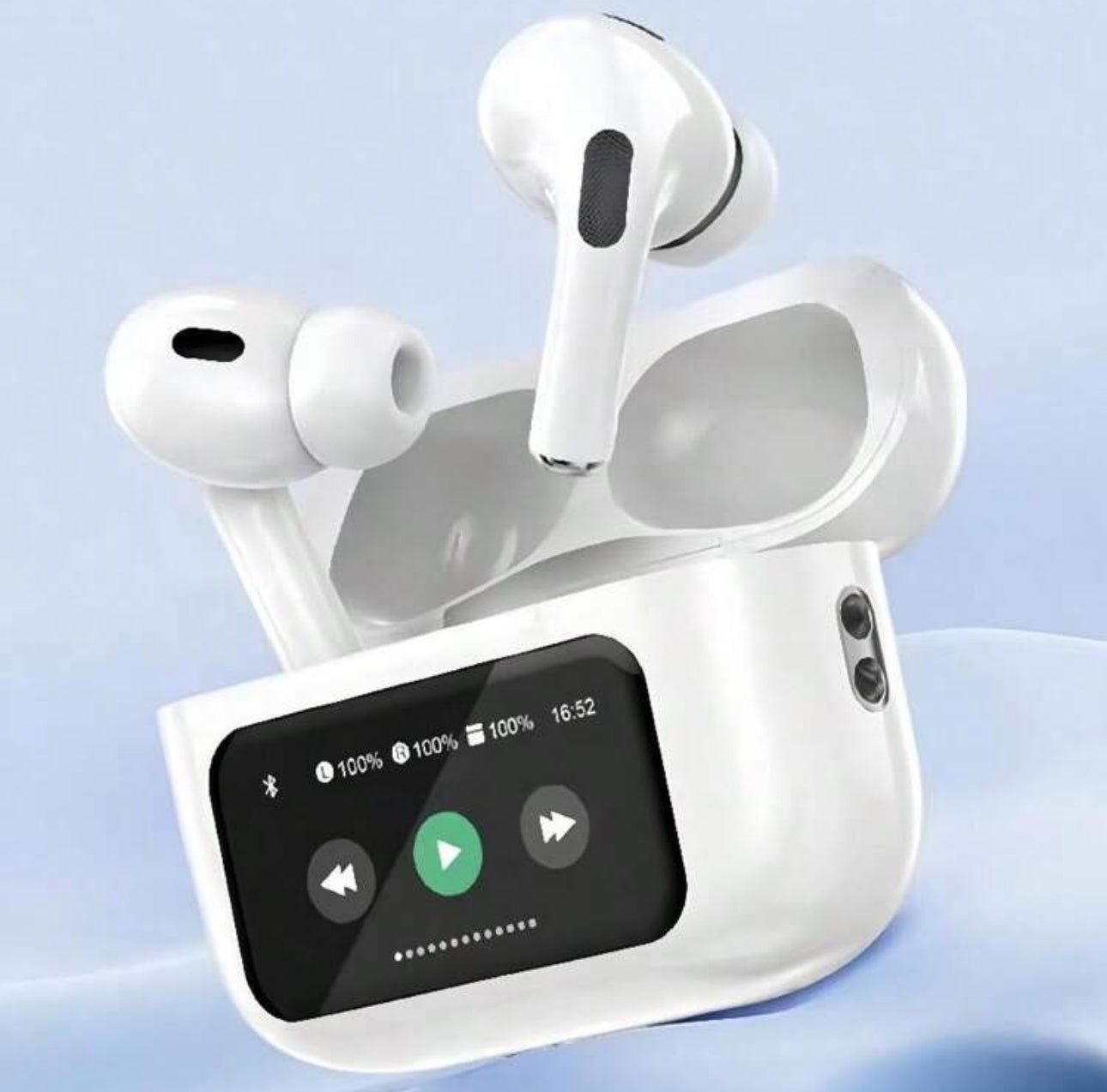 Inpods A9Pro with Interactive Screen - ANC/ENC