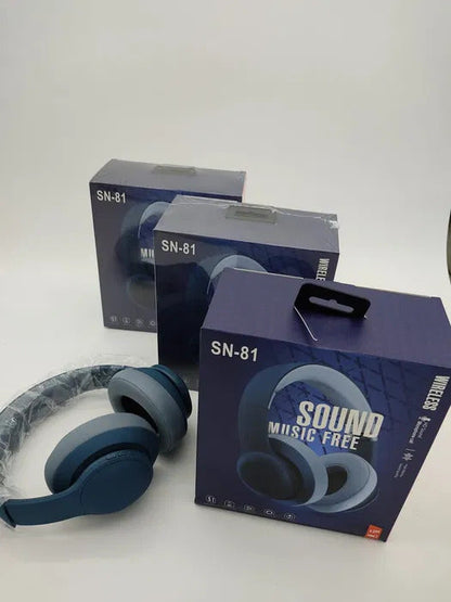 Headphones SN-81 Blue - Bluetooth