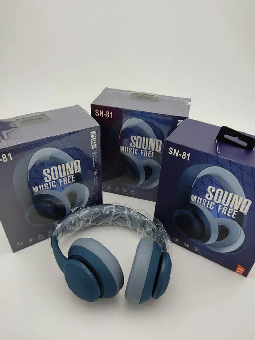 Headphones SN-81 Blue - Bluetooth